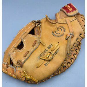 Max Pro Professional Model FB-PRO Cowhide Baseball Glove Rawhide Lacing